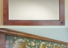 Arts and Crafts Mirrors Re-claimed Oak Mirrors