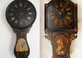 Tavern Clocks I painted these because I love their shape, both decorative and proportion. Tavern Clocks