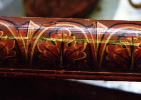 Part of a moulding Trompe l'oeil and Grisaille