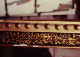 Gilded Flowers Trompe l'oeil and Grisaille